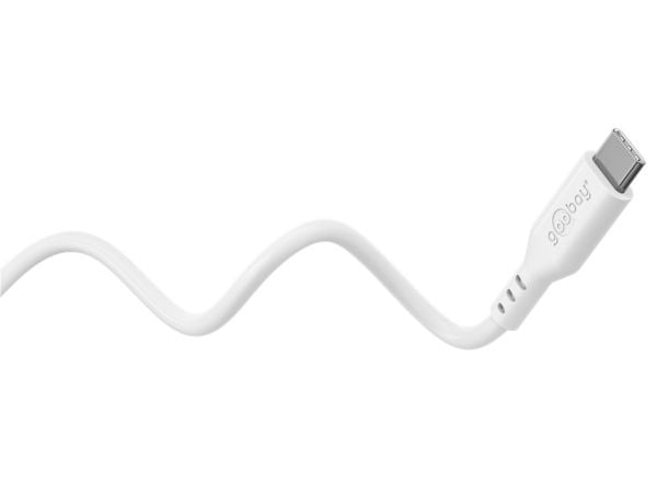Goobay 77743, 1,5 m, USB C, USB C, USB 2.0, 0,48 Gbit/sek, hvit