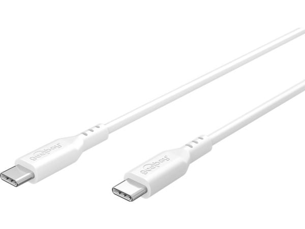 Goobay 77743, 1,5 m, USB C, USB C, USB 2.0, 0,48 Gbit/sek, hvit