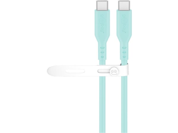 Goobay 77744, 1,5 m, USB C, USB C, USB 2.0, 0,48 Gbit/s, Turkis