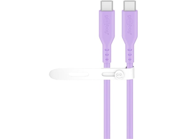 Goobay 77745, 1,5 m, USB C, USB C, USB 2.0, 0,48 Gbit/s, Lilla