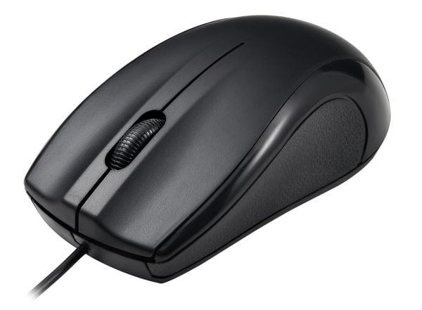Deltaco MS-711-C, Molempikätinen, Optinen, USB Type-C, 1200 DPI, musta