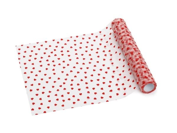 PartyDeco BD3-007, Rektangulær, Rød, 360 mm, 9000 mm, 120 mm, 120 mm