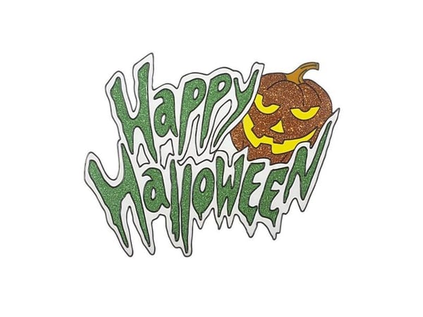 Halloween fönsterdekoration