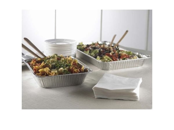 Gastrobakke, Plus Pack, 1/2GN 1-Compartments, Rektangulær kapacitet 3600ml,324x263x60mm aluminium, a