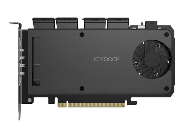 Icy Dock IcyDock Adapters 4 x M.2 NVMe SSD Mobile Rack Adapters for hovedkort