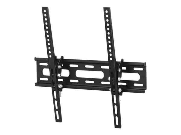 Hama - Monteringssett (veggbrakett) - for LCD-skjerm - tipping - stål - svart - skjermstørrelse: 32"-75"