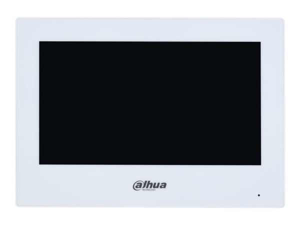 Dahua Lite Series VTH2622G(W)-W - IP intercom station monitor - kabelansluten, trådlös - 802.11b/g/n - 2412 - 2472 MHz - 10/100 Ethernet - vit
