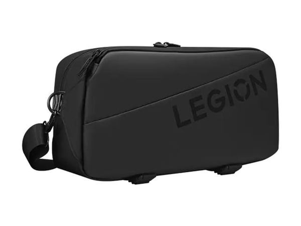 Lenovo Legion - Slingbag til spilkonsol - polyuretan (PU) - sort - for Legion Go 8APU1 83E1; Legion Go S 8ARP1 83L3, 83N6