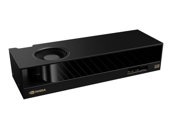 NVIDIA RTX PRO 4000 Blackwell - SFF Edition - grafikkort - RTX PRO 4000 Blackwell - 24 GB GDDR7 - PCIe 5.0 x8 låg profil - 4 x DisplayPort