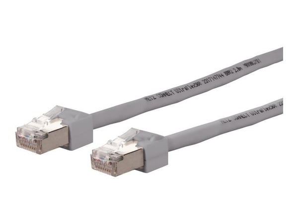METZ CONNECT 13084U3033-E, 3 m, Cat6, S/FTP (S-STP), RJ-45, RJ-45, harmaa, RJ-45, harmaa