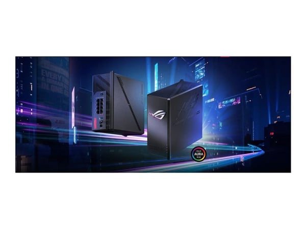 ASUS ROG STRIX GS-BE18000 - Trådløs ruter 7-portssvitsj - Wi-Fi 7, 1GbE, 2.5GbE Multibånd