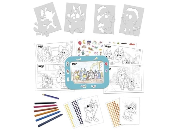 Educa 3-in-1 Bluey luovan toiminnan setti