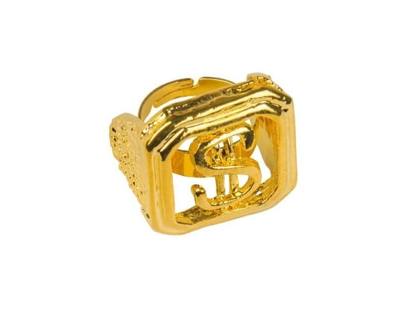 Boland 00642, Fancy kjole ring, Voksen, Alle kjønn, Strykejern, Gull, 85 g