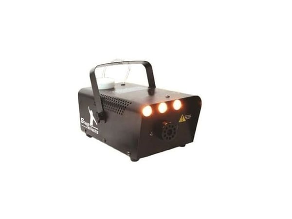 Røgmaskine med LED lys
