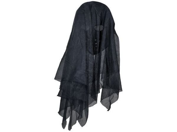 Rød hockeymaske
