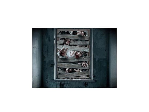 Zombie fönsterdekoration