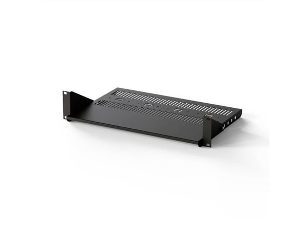 Schroff 19" equipment support, depth-adjustable, 2 U, 15 kg, 430 mm, 300 mm