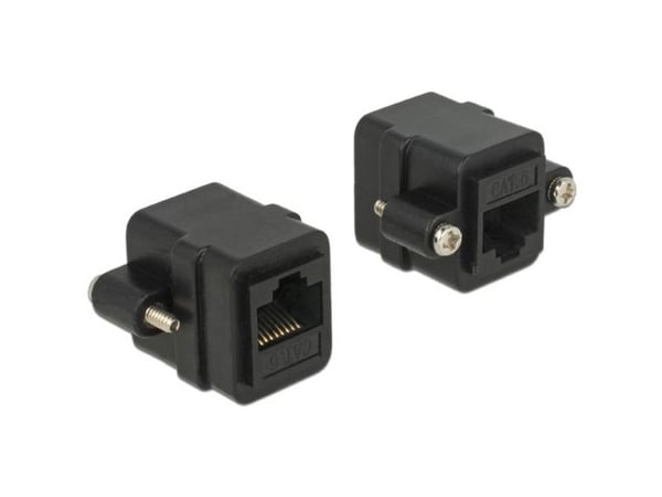 Delock - Nettverkkopler - RJ-45 (hunn) til RJ-45 (hunn) - CAT 6