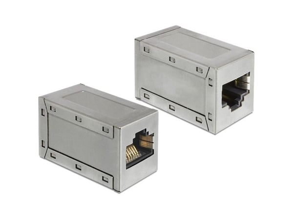 Delock - Nettverkkopler - RJ-45 (hunn) til RJ-45 (hunn) - CAT 6