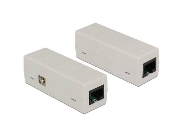 DeLOCK 62619, RJ-45, RJ-45, Harmaa