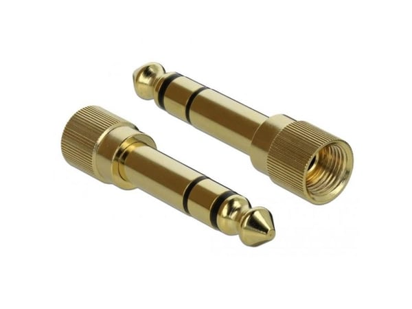 Delock - Audioadapter - mini-phone stereo 3.5 mm hunn til stereojakk hunn