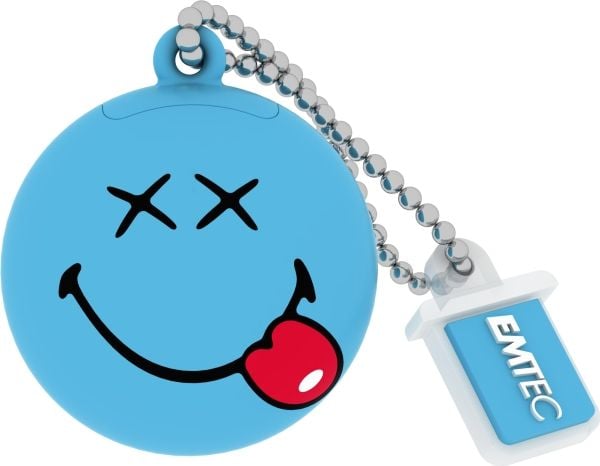 EMTEC Smiley World SW103 Happy Days - USB flash-enhet - 8 GB - USB 2.0