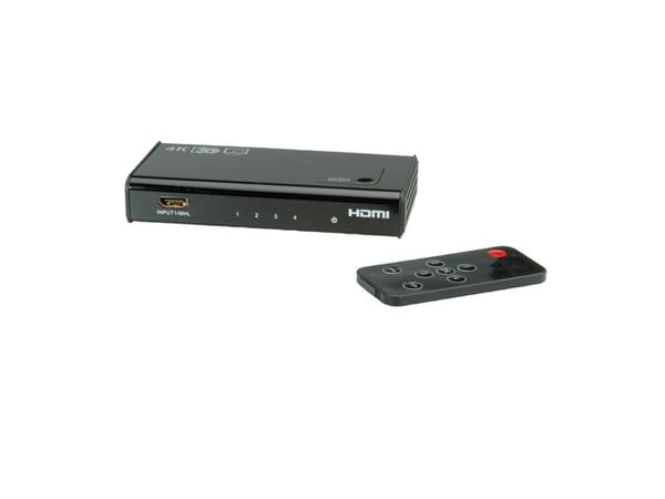 ROLINE 14.01.3576, HDMI, Sort, 3840 x 2160 piksler, DTS, DTS-HD, Dolby Digital, Dolby TrueHD