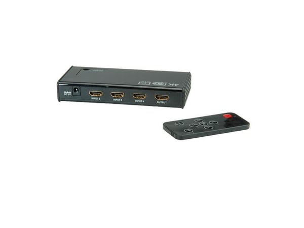 ROLINE 14.01.3576, HDMI, Sort, 3840 x 2160 piksler, DTS, DTS-HD, Dolby Digital, Dolby TrueHD