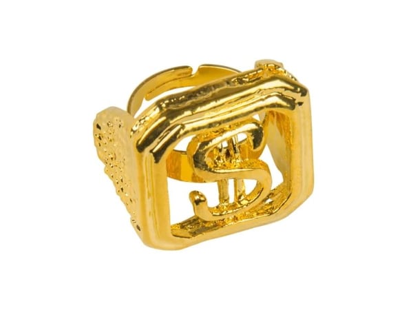 Boland 00642, Fancy kjole ring, Voksen, Alle kjønn, Strykejern, Gull, 85 g