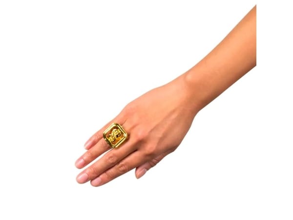 Boland 00642, Fancy kjole ring, Voksen, Alle kjønn, Strykejern, Gull, 85 g