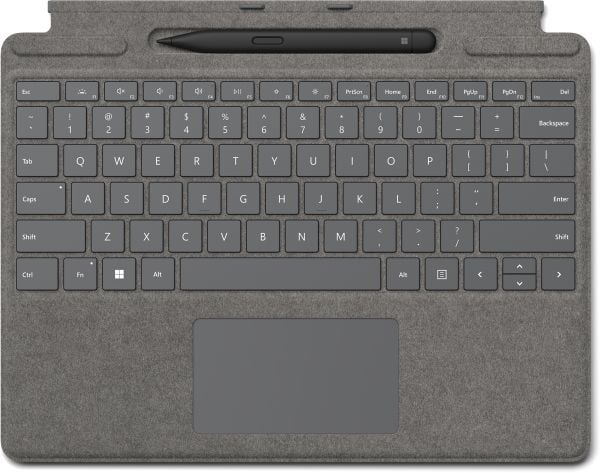 Microsoft Surface Pro Signature Keyboard w/ Slim Pen 2, Kosketuslevy, Microsoft, Surface Pro 10 Surface Pro 9 Surface Pro 8 Surface Pro X, Platina,...