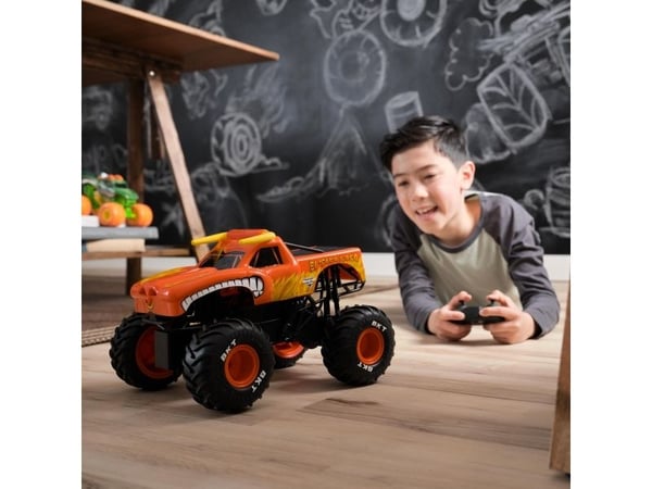 Monster Jam El Toro Loco RC Monster Truck, Monster truck, 4 år, Plast, Svart, Oransje