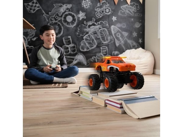 Monster Jam El Toro Loco RC Monster Truck, Monster truck, 4 år, Plast, Svart, Oransje