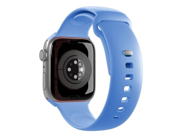 PURO ICON, Kellon hihna, Apple, Apple Watch 42-44-45-49 mm, Silikoni, Metalli, S/M/L