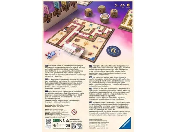 Ravensburger 24699, Lautapeli, Looginen peli, 7 vuotta