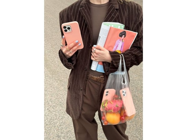 HoldIt 16809, Suojus, Apple, iPhone 13, 15,4 cm (6.06"), musta