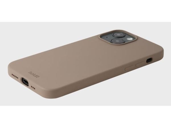 HOLDIT iPhone 17 silikonskal (mockabrun)