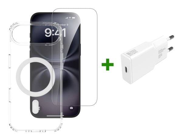 4smarts 541557, Border, Apple, iPhone 17 Air, 16,8 cm (6.6"), Gjennomsiktig, Hvit