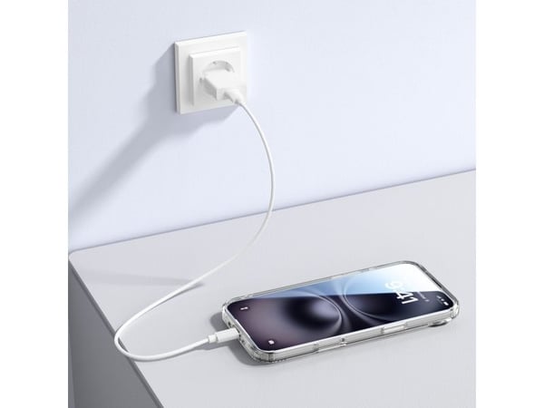 4smarts 541557, Border, Apple, iPhone 17 Air, 16,8 cm (6.6"), Gjennomsiktig, Hvit