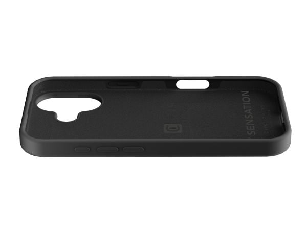 Cellularline SENSATIONIPH17K, Etui, Apple, iPhone 17, 16 cm (6.3"), Svart