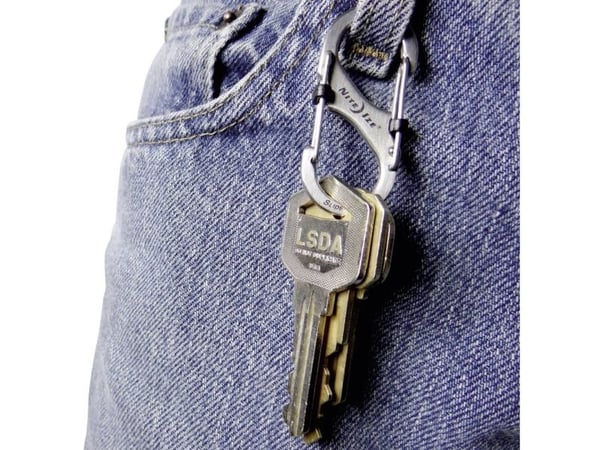 NITE Ize NI-LSB2-01-R3 Karbinhake SideLock S-Biner 2 50 mm x 22 mm x 8 mm 1 st