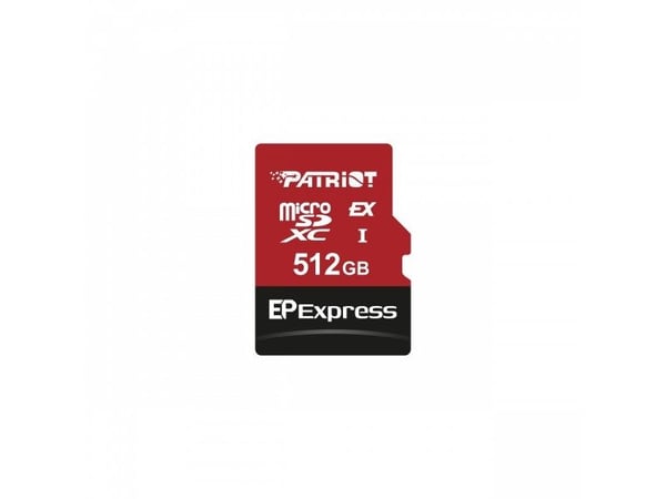 Patriot PEF512GEPEXMCX, EP SERIES 512GB MICRO SDXC EXPRESS (W/O ADAPTOR)