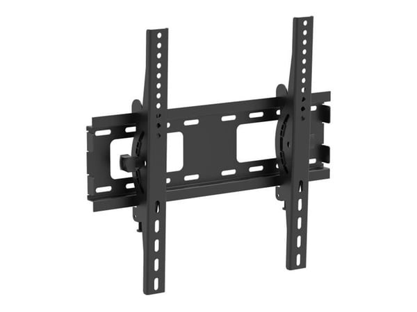 TECHly - Monteringssats (väggfäste) - lutningsbar - för flat panel / LCD display - svart - skärmstorlek: 23"-55"