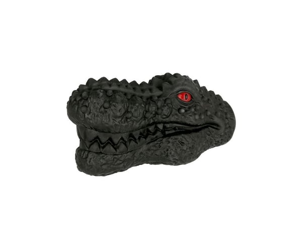 Dogman Rough Play Hundeleketøy Dinosaur Svart 16cm 16cm