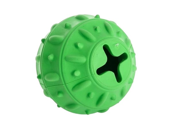 Dogman Rough Play Hundleksak Gummi Dental Treat Grön 7cm 7cm