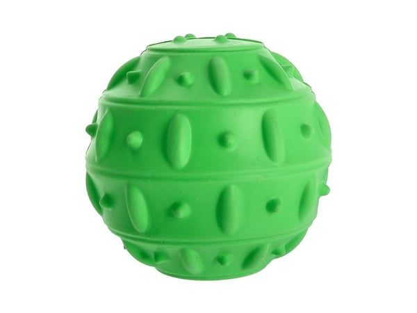 Dogman Rough Play Hundleksak Gummi Dental Treat Grön 7cm 7cm