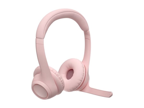 Logitech Zone 300 - Hodesett - on-ear - Bluetooth - trådløs - rosa