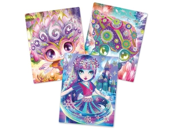 Nebulous Stars Glitter & Foil Art