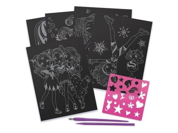 Nebulous Stars Scratch & Sketch