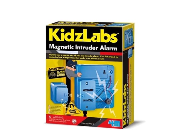 4M 4M KidzLabs DIY magnetisk innbruddsalarmsett